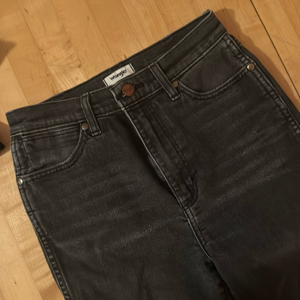 High rise wrangler jeans